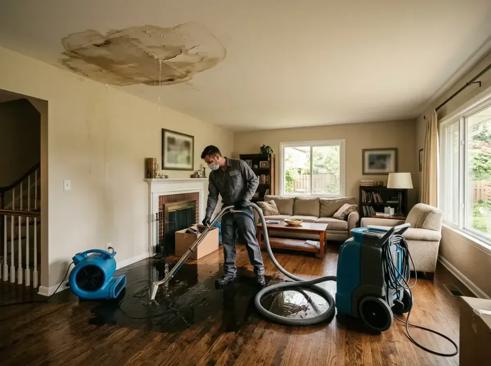 attic-pipe-burst-ceiling-drip-008 — frequently asked questions, Water Damage Restoration & Carpet Care in Ishpeming, MI